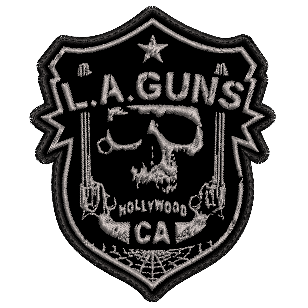 Parche Bordado LA GUNS Hard Rock y Glam Metal