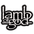 Parche Bordado Mini LAMB OF GOD Groove Metal