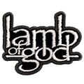 Parche Bordado Mini LAMB OF GOD Groove Metal