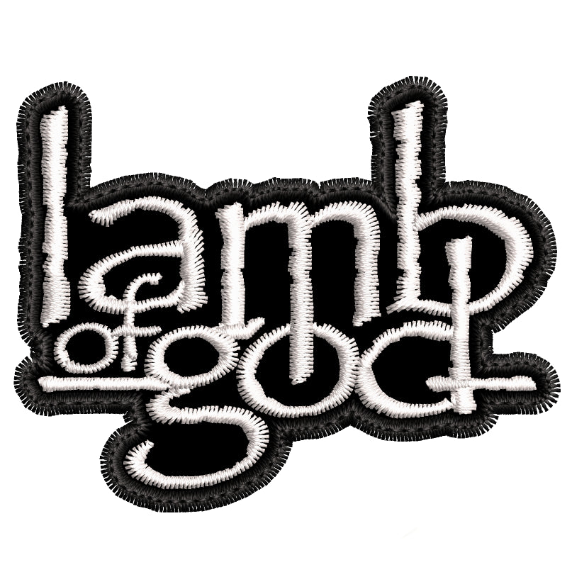 Parche Bordado Mini LAMB OF GOD Groove Metal