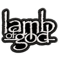 Parche Bordado Mini LAMB OF GOD Groove Metal