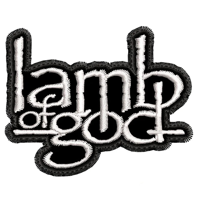 Parche Bordado Mini LAMB OF GOD Groove Metal
