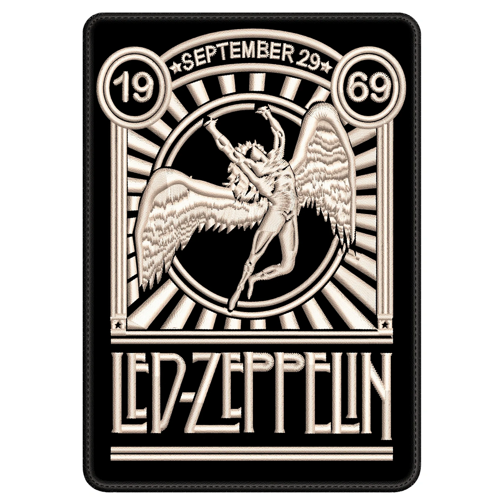Parche Bordado LED ZEEPPLIN Hard rock