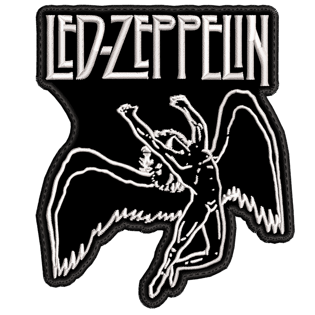 Parche Bordado LED ZEPPLIN Hard Rock