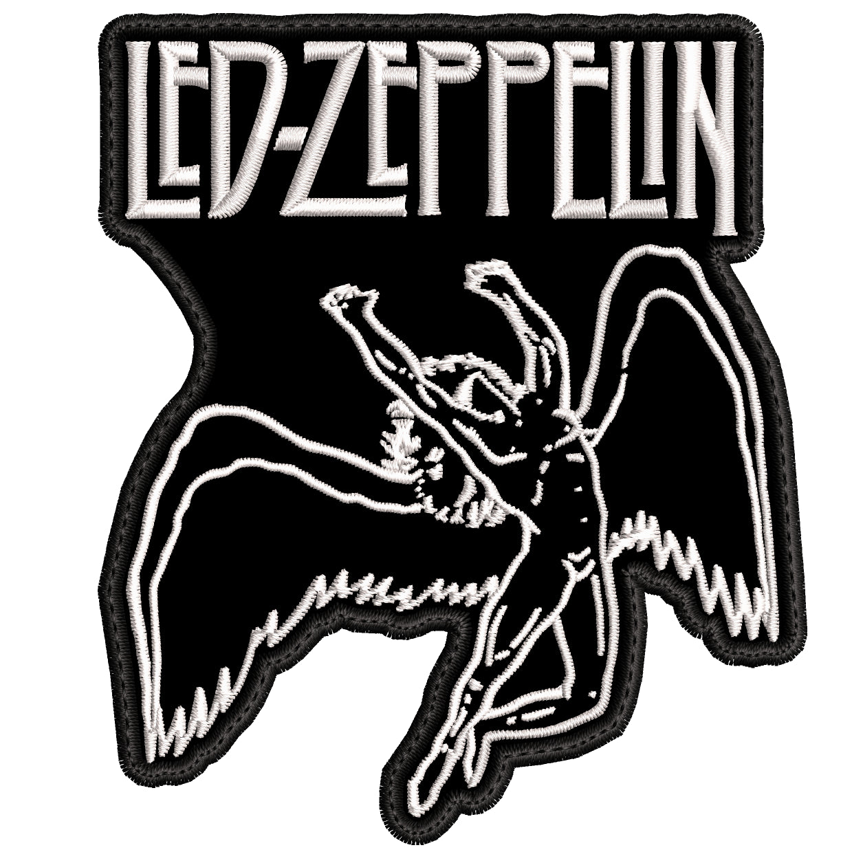 Parche Bordado LED ZEPPLIN Hard Rock
