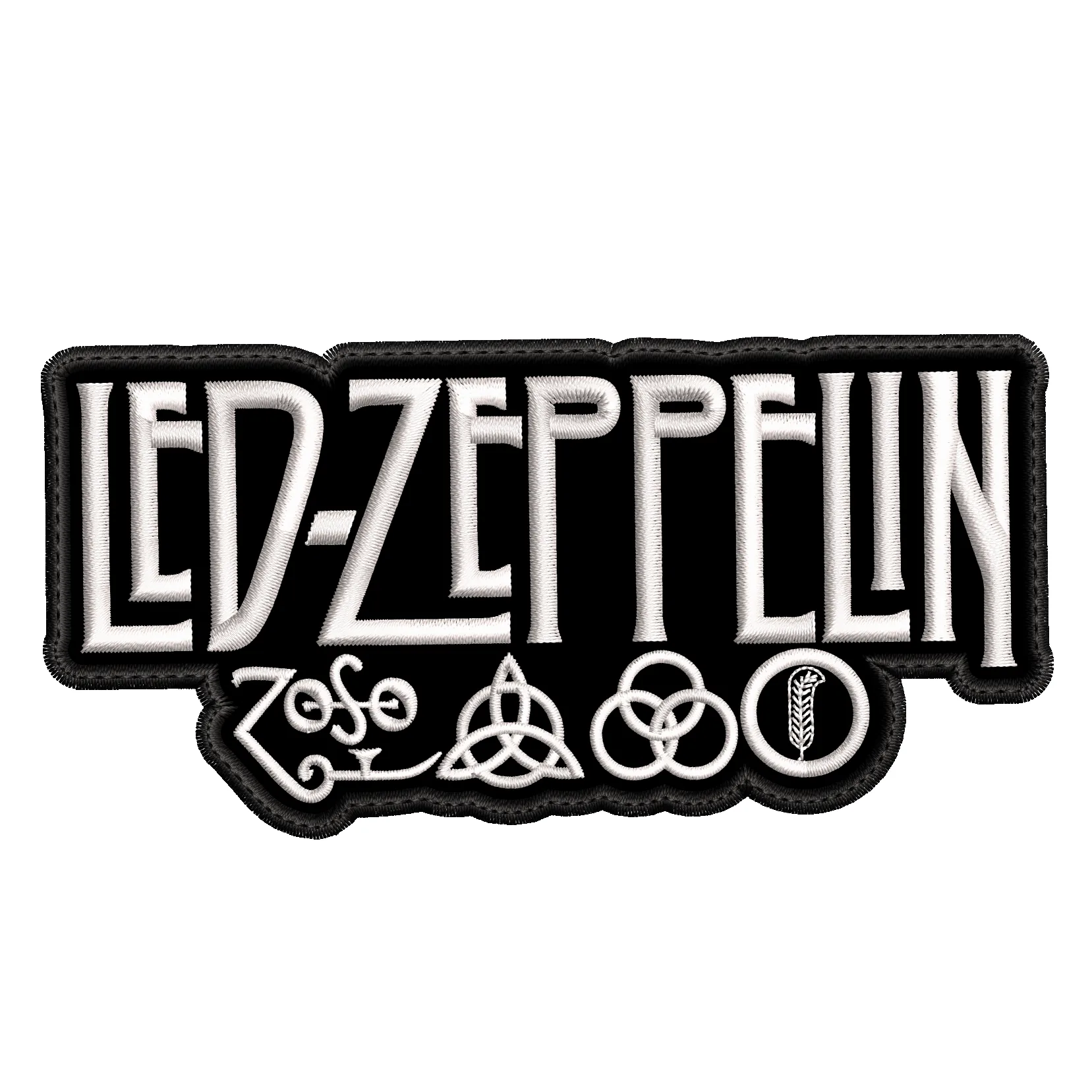 Parche Bordado LED ZEPPELIN Hard Rock