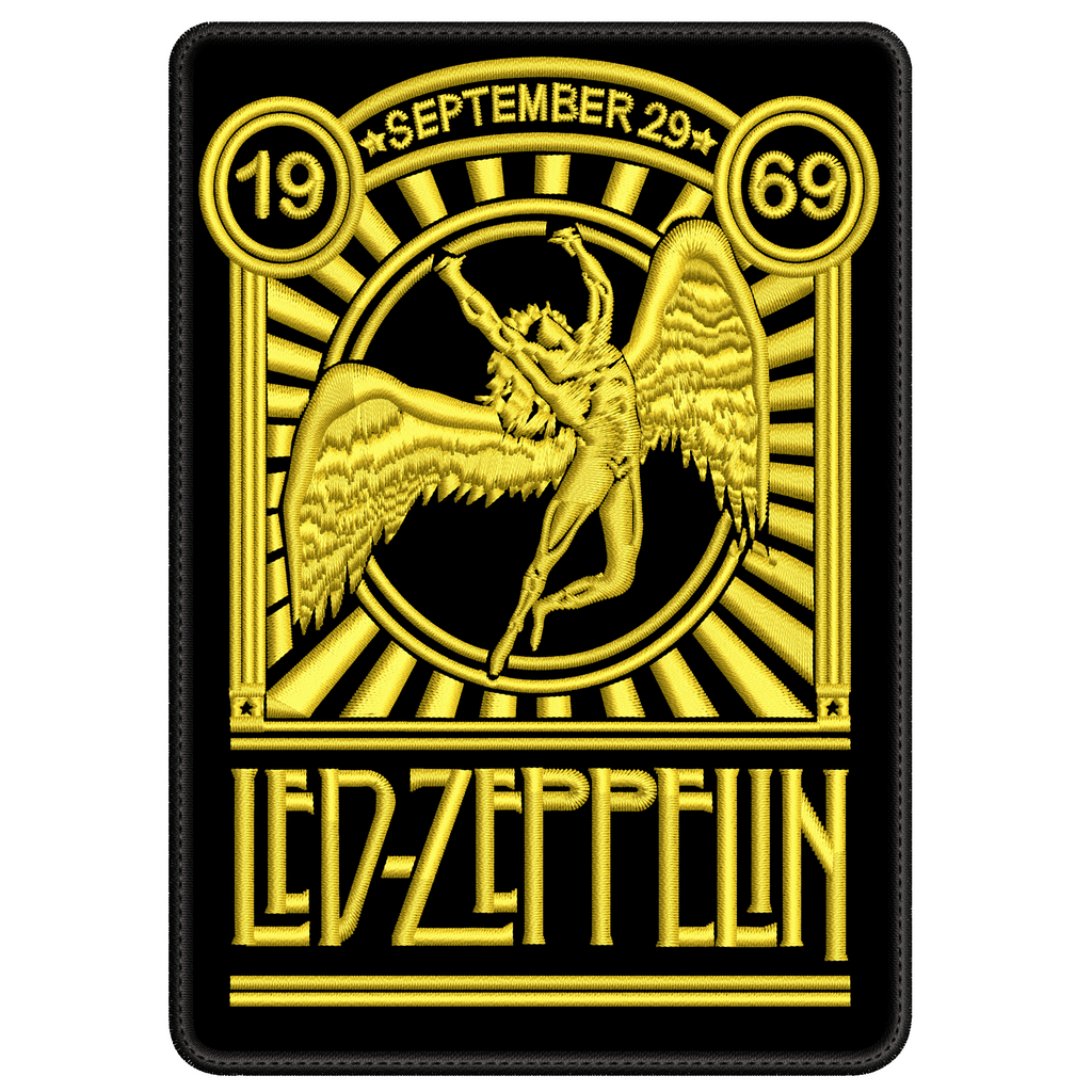 Parche Bordado LED ZEEPPLIN Hard rock