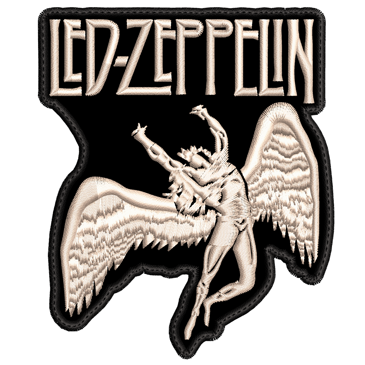 Parche Bordado LED ZEPPLIN Hard Rock