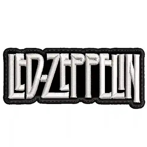Espaldera Bordada LED ZEPPELIN Hard Rock