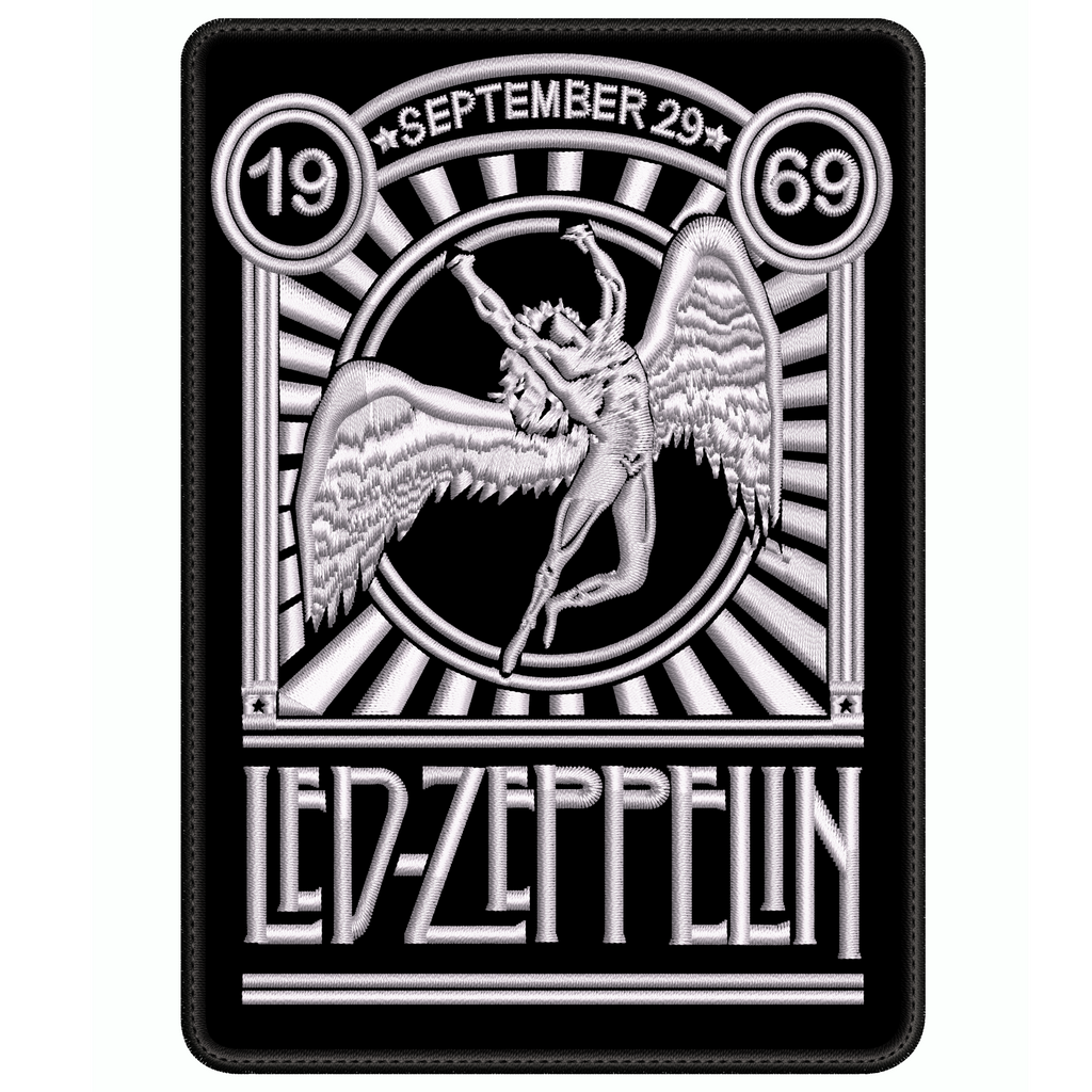 Parche Bordado LED ZEEPPLIN Hard rock