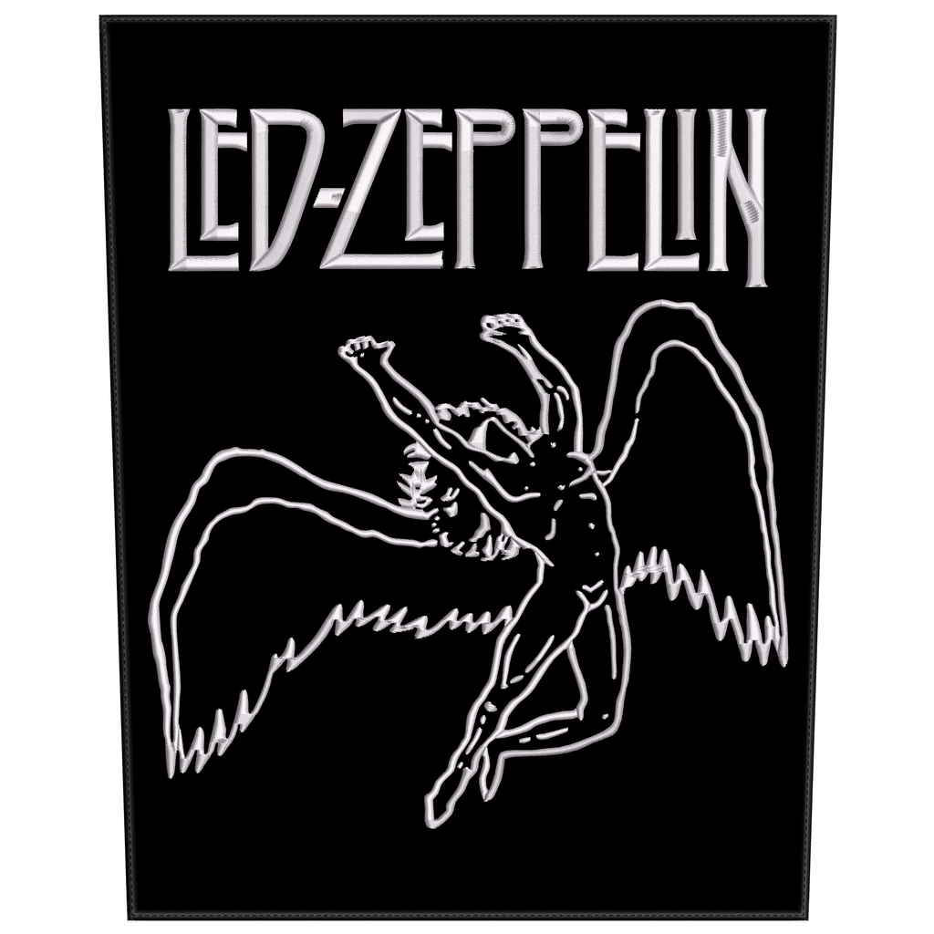 Espaldera Bordada LED ZEPPELIN Hard Rock