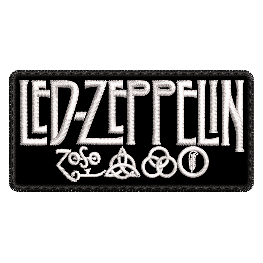 Parche Bordado LED ZEPPELIN Hard Rock