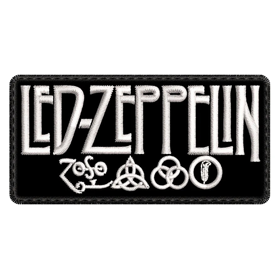 Parche Bordado LED ZEPPELIN Hard Rock