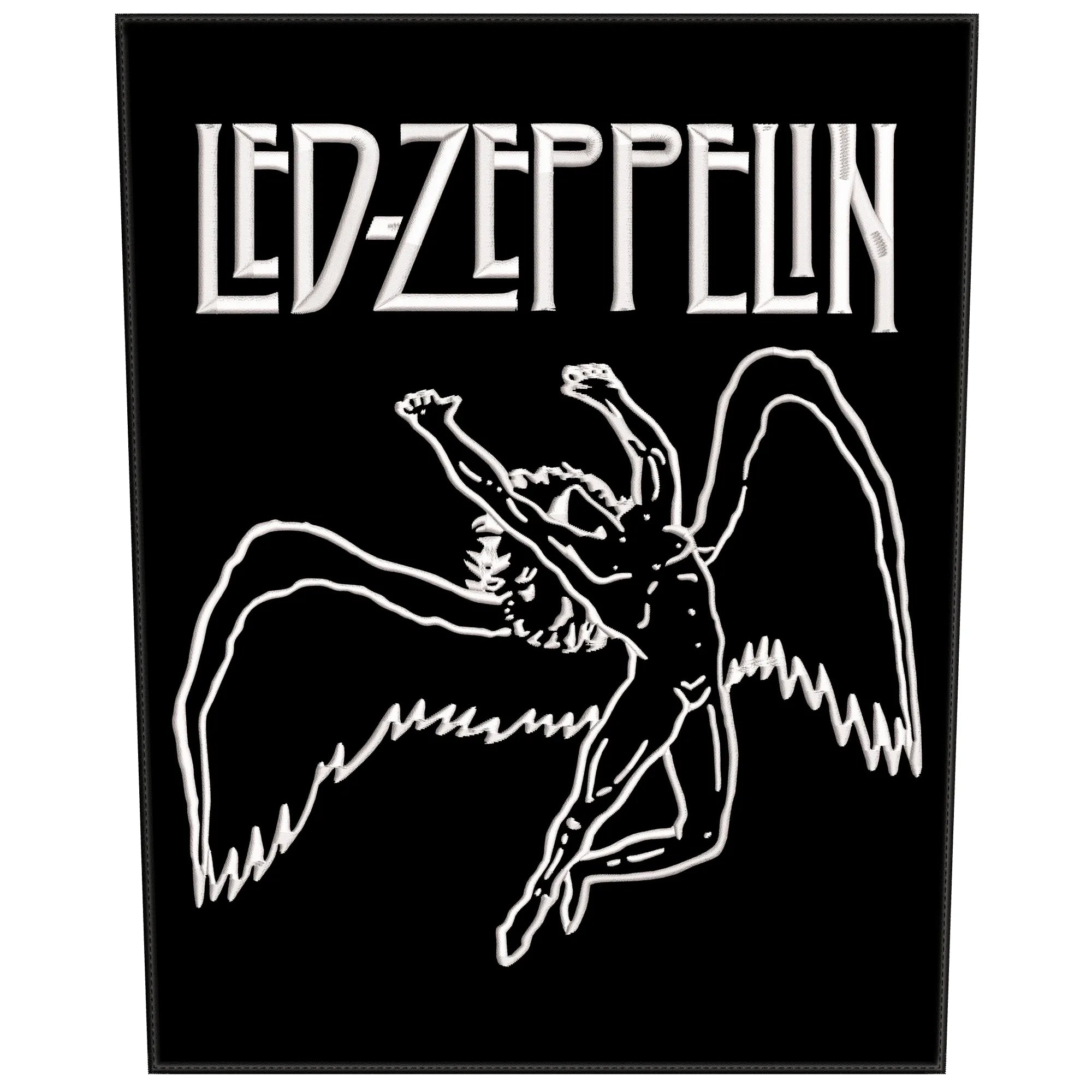 Espaldera Bordada LED ZEPPELIN Hard Rock