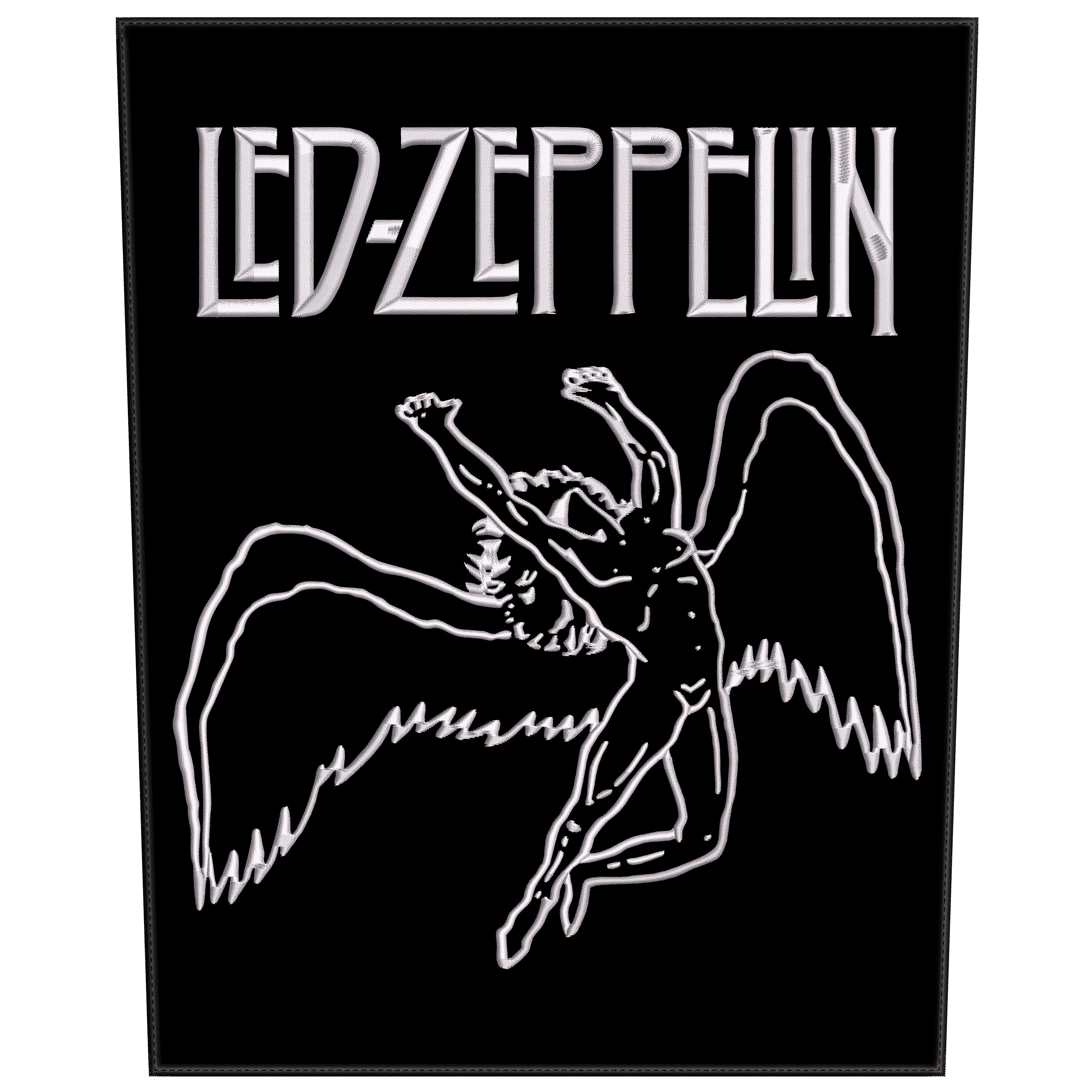 Espaldera Bordada LED ZEPPELIN Hard Rock