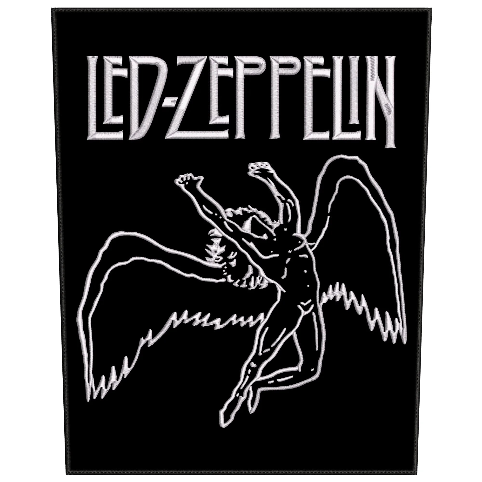 Espaldera Bordada LED ZEPPELIN Hard Rock