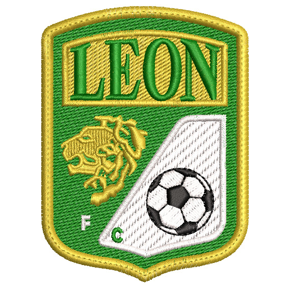 Parche Bordado LEON Futbol