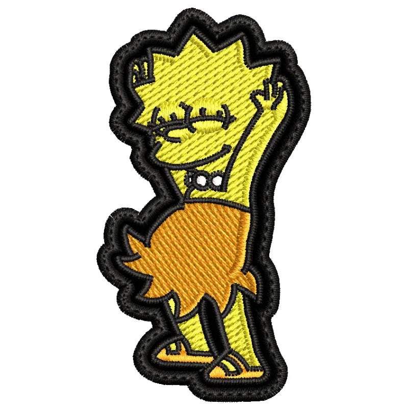 Parche Bordado Mini LISA SIMPSON