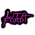 Parche Bordado LITA FORD Hard Rock