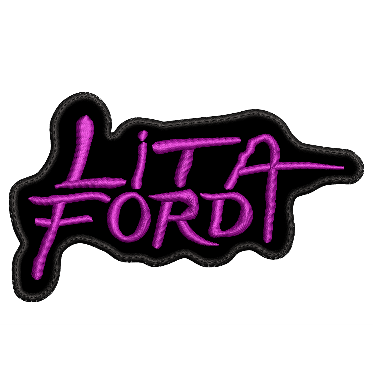 Parche Bordado LITA FORD Hard Rock