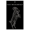 Espaldera Bordada LIVE DELICIOUSLY The Witch