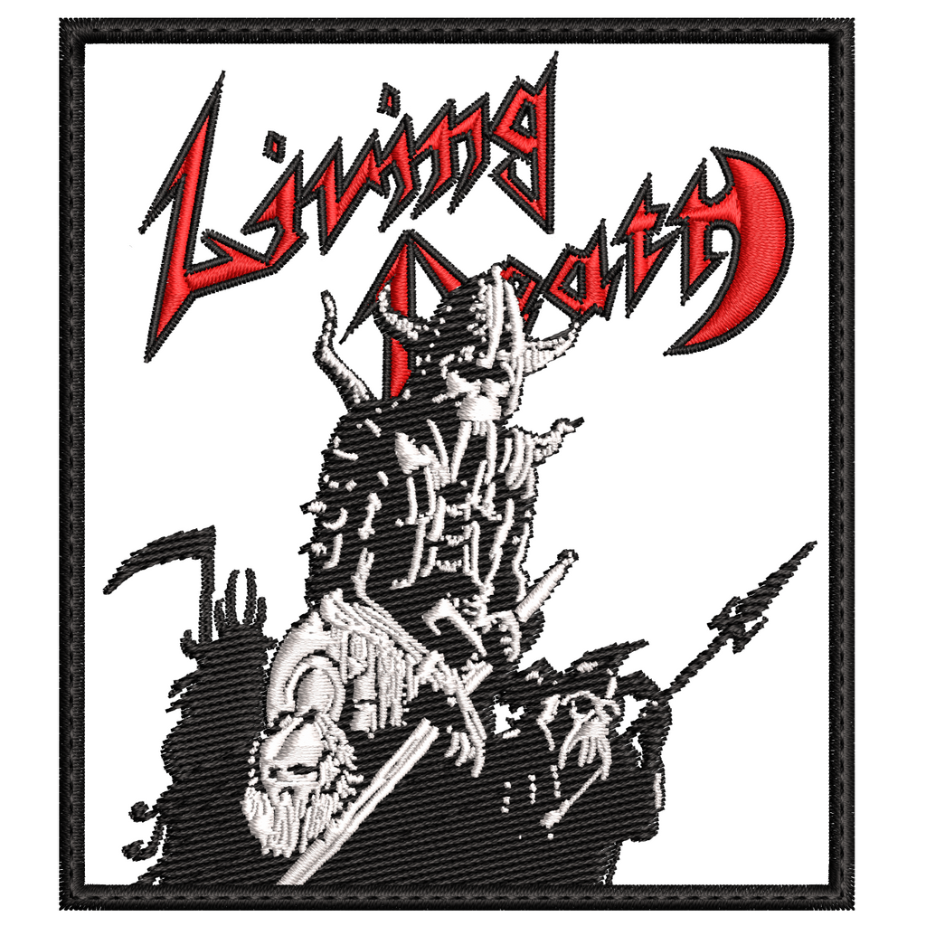 Parche Bordado LIVING DEATH Speed Metal