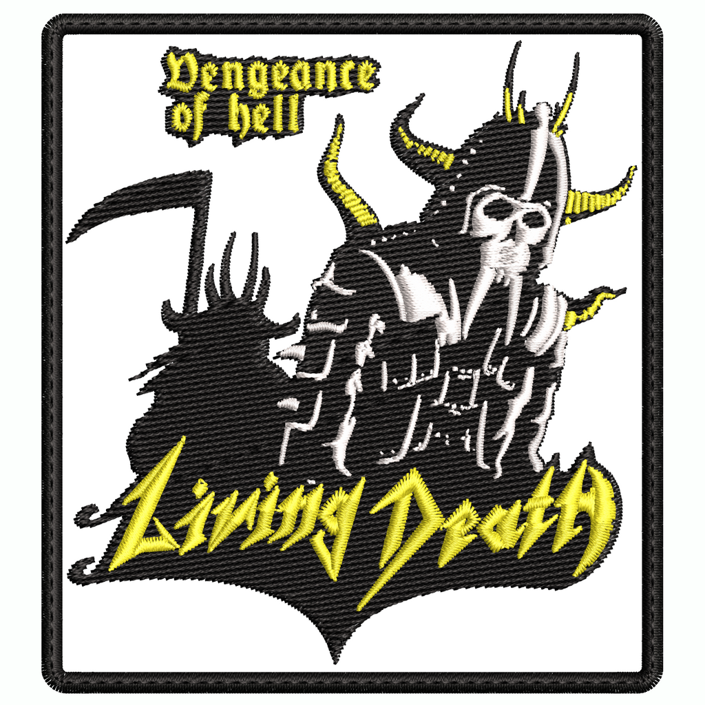 Parche Bordado LIVING DEATH Speed Metal