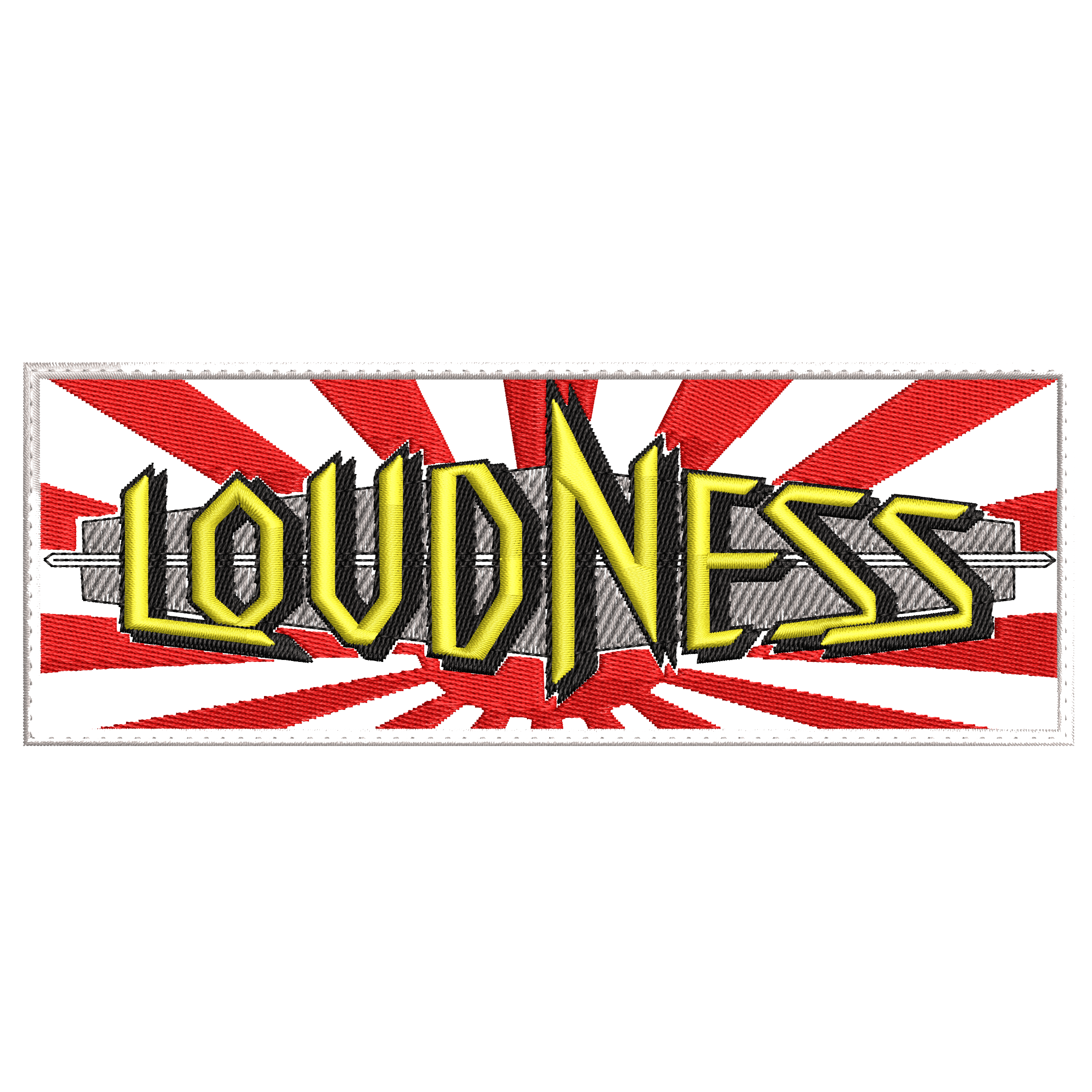 Parche Bordado LOUDNESS Heavy Metal