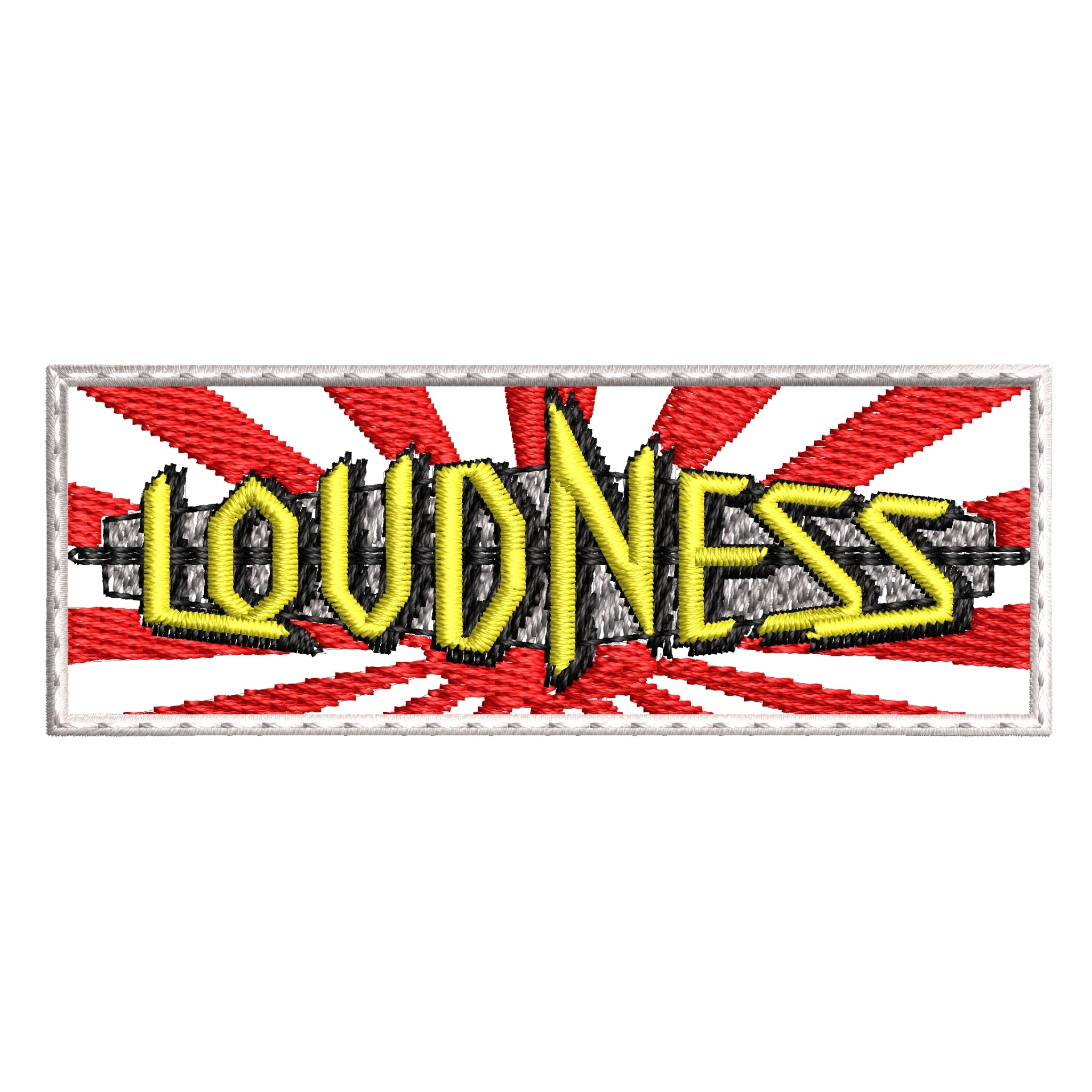 Parche Bordado Mini LOUDNESS Heavy Metal