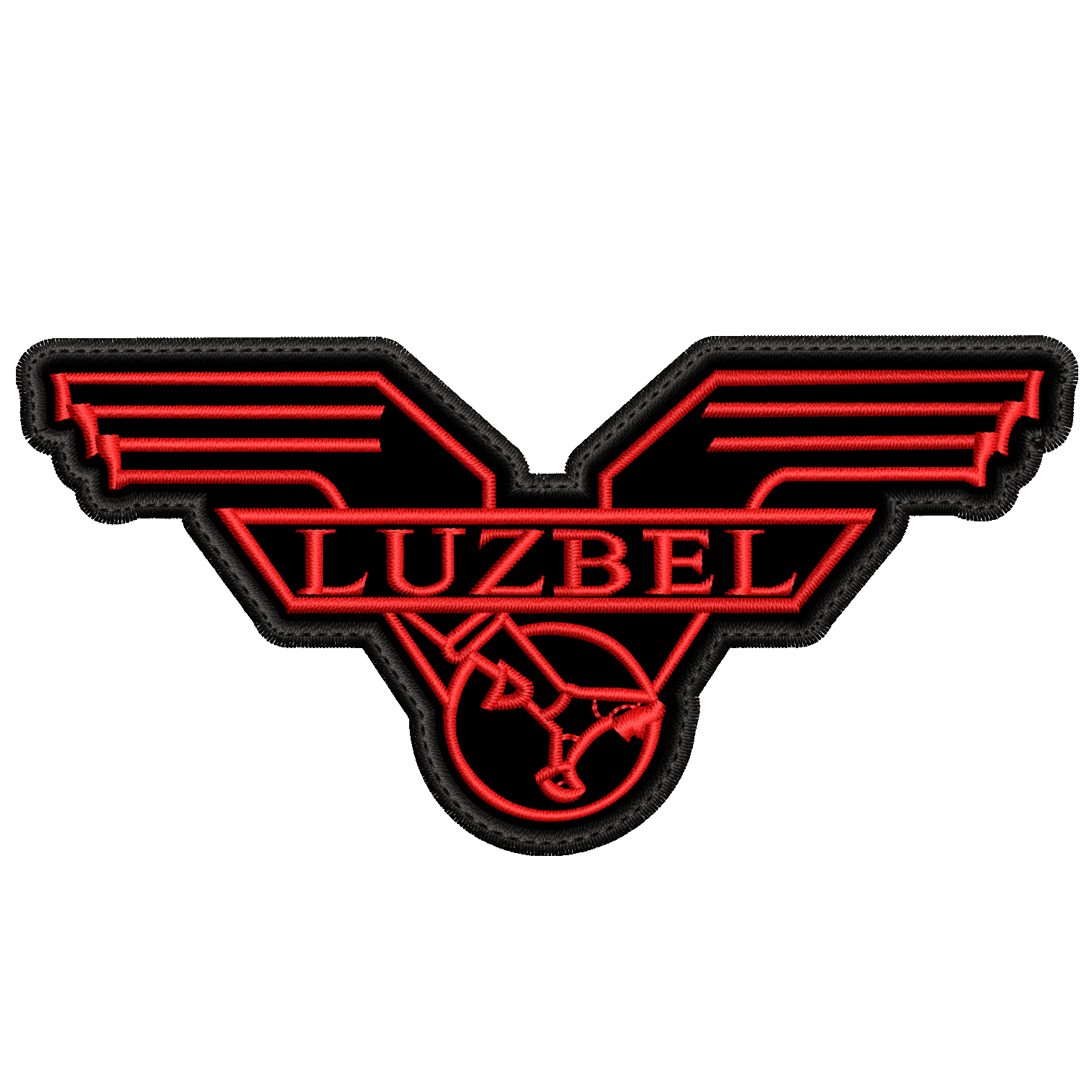 Parche Bordado LUZBEL Heavy Metal