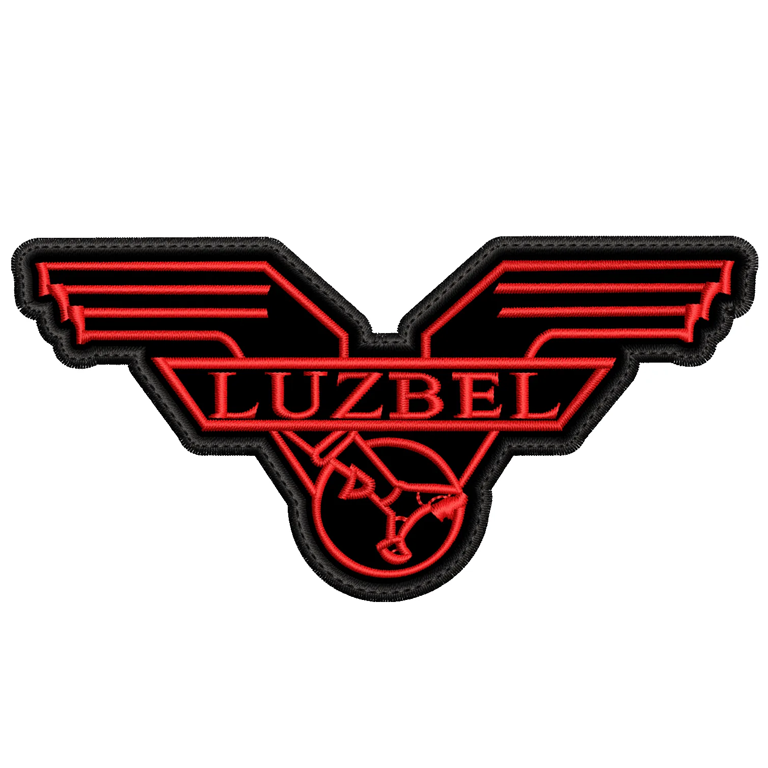 Parche Bordado LUZBEL Heavy Metal