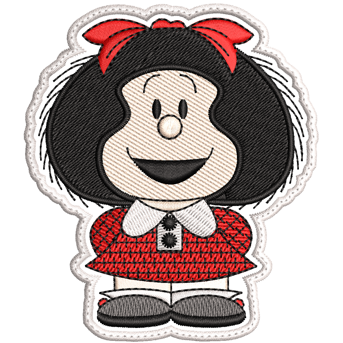 Parche Bordado MAFALDA