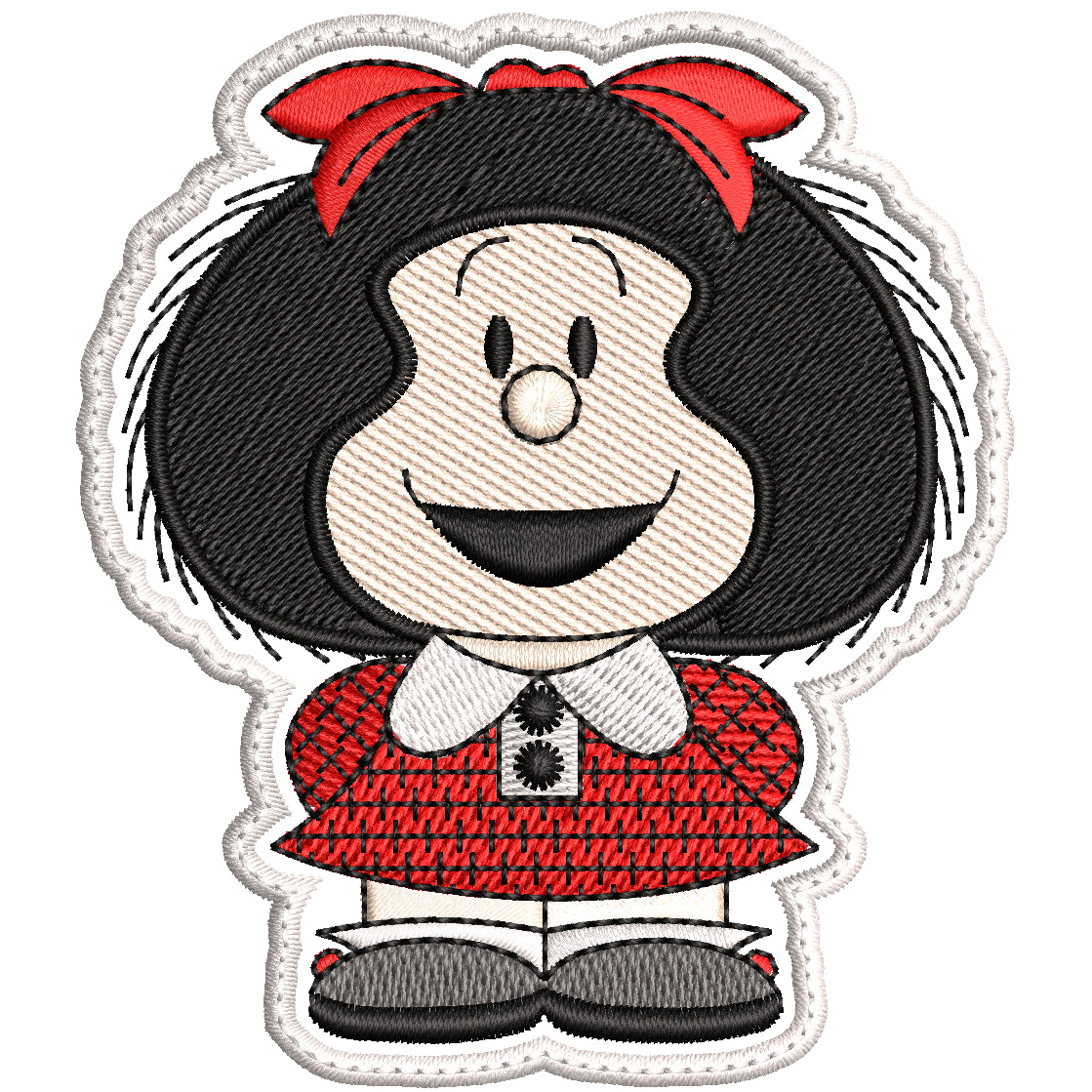 Parche Bordado MAFALDA