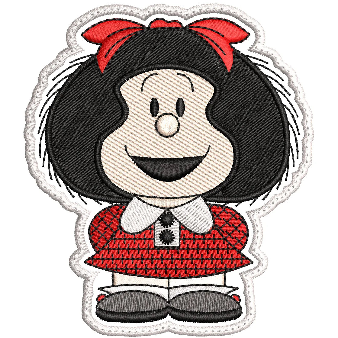 Parche Bordado MAFALDA