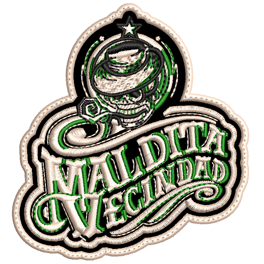 Parche Bordado MALDITA VECINDAD Rock