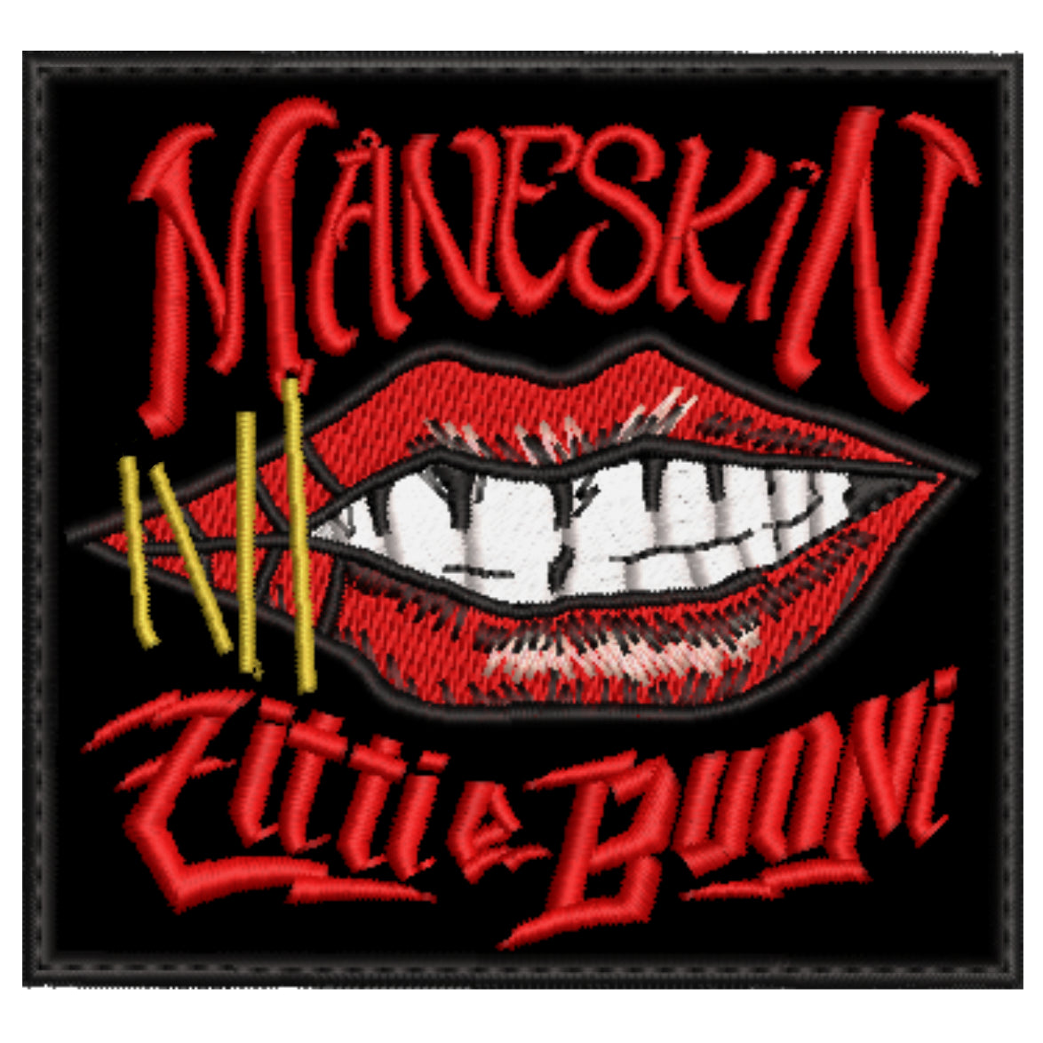 Parche Bordado MANESKIN LITTLE BUONI Rock