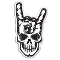 Parche Bordado CALAVERA MANO
