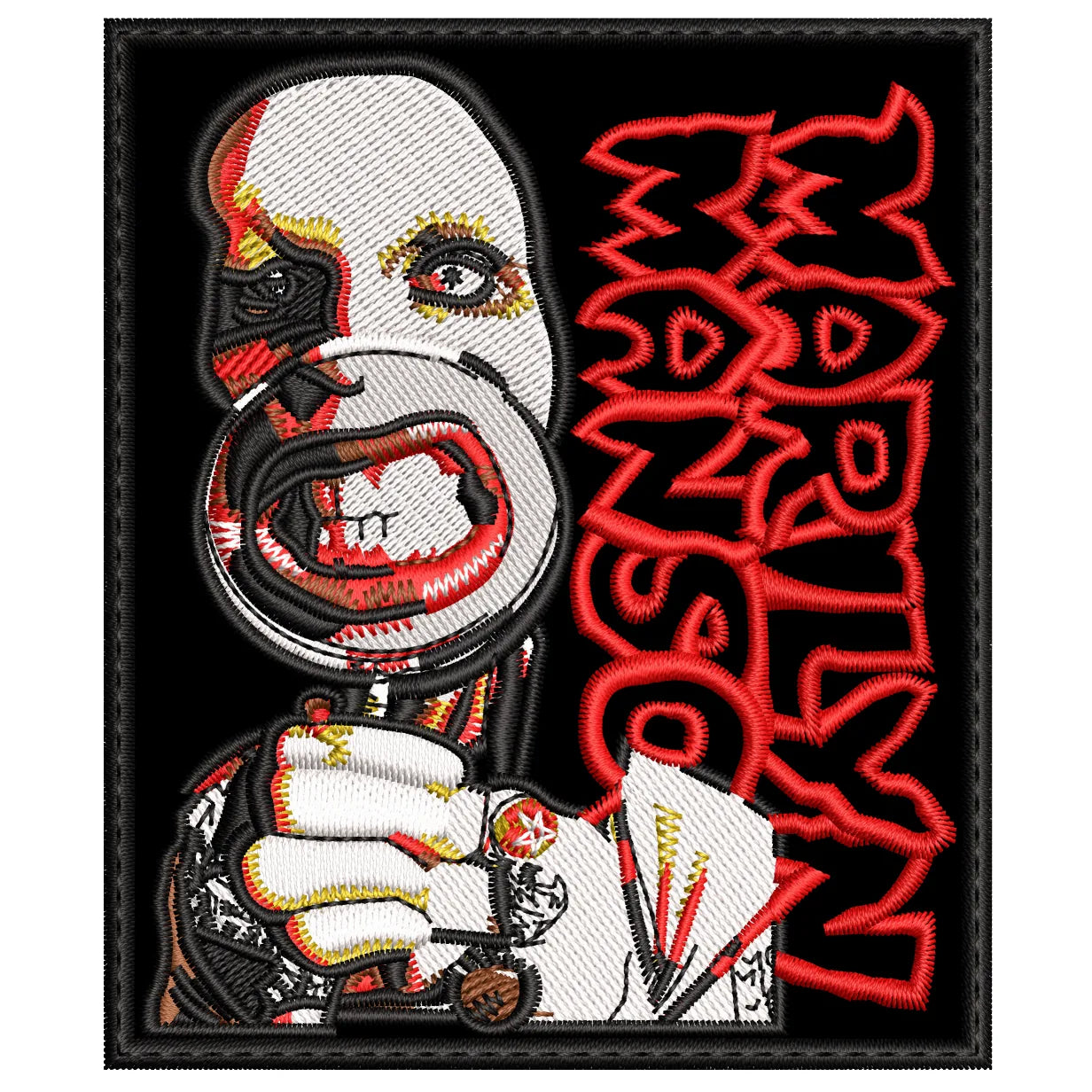 Parche Bordado MARILYN MANSO Metal/Rock