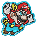 Parche Bordado SUPER MARIO BROS