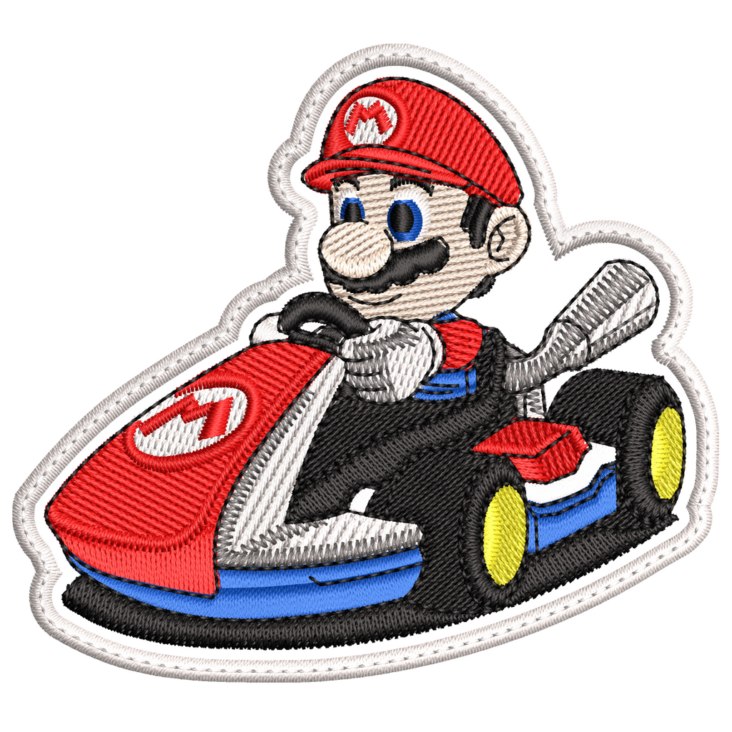 Parche Bordado MARIO KART