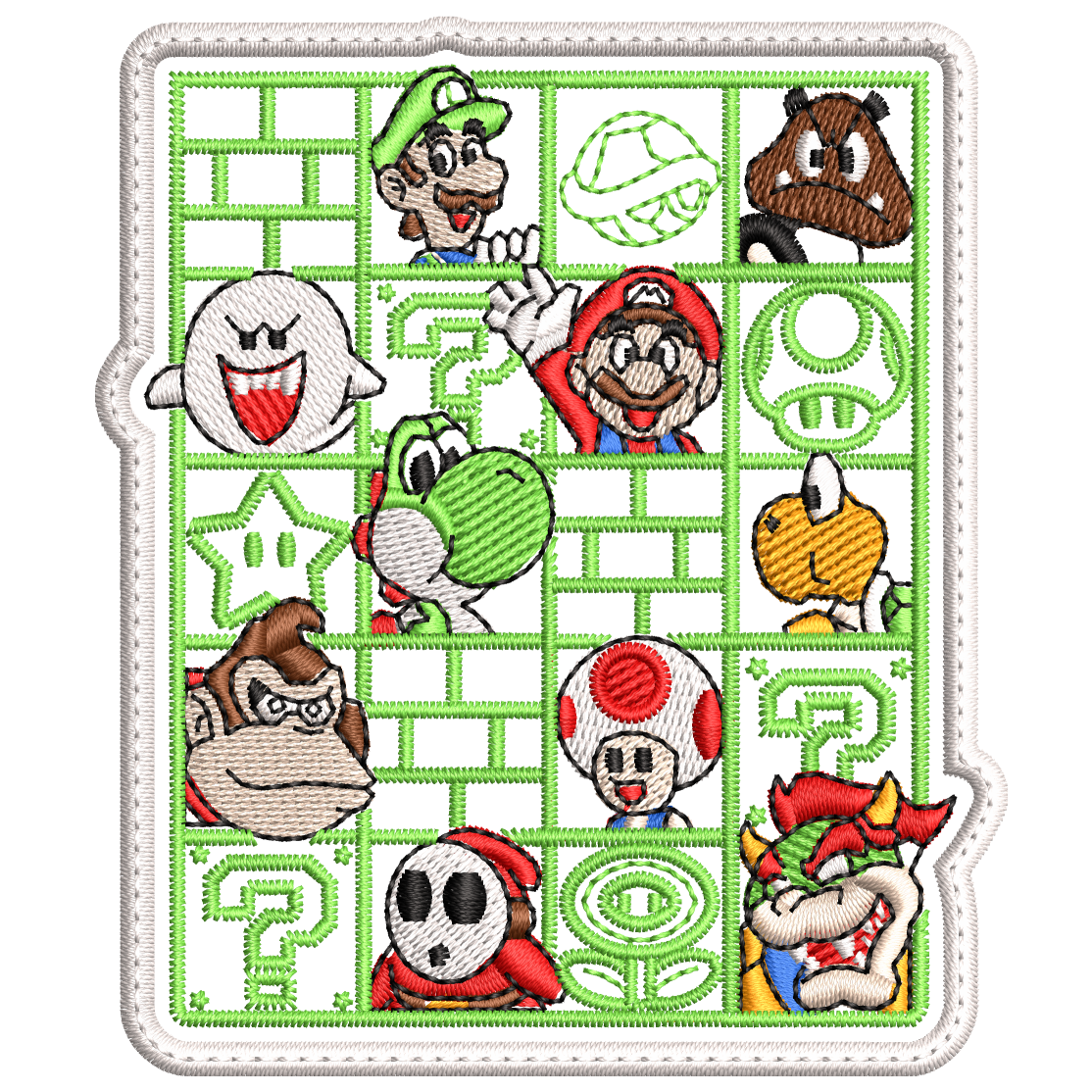 Parche Bordado MARIO WORLD