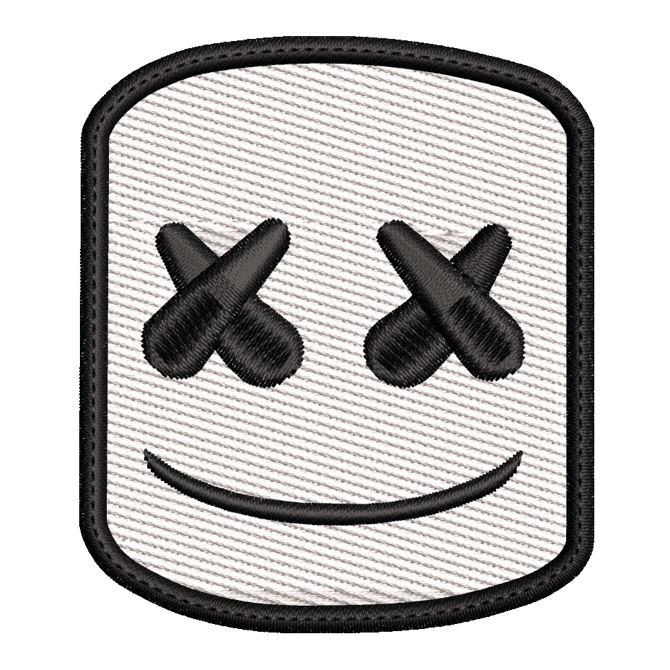 Parche Bordado Mini MARSHMELLO DJ