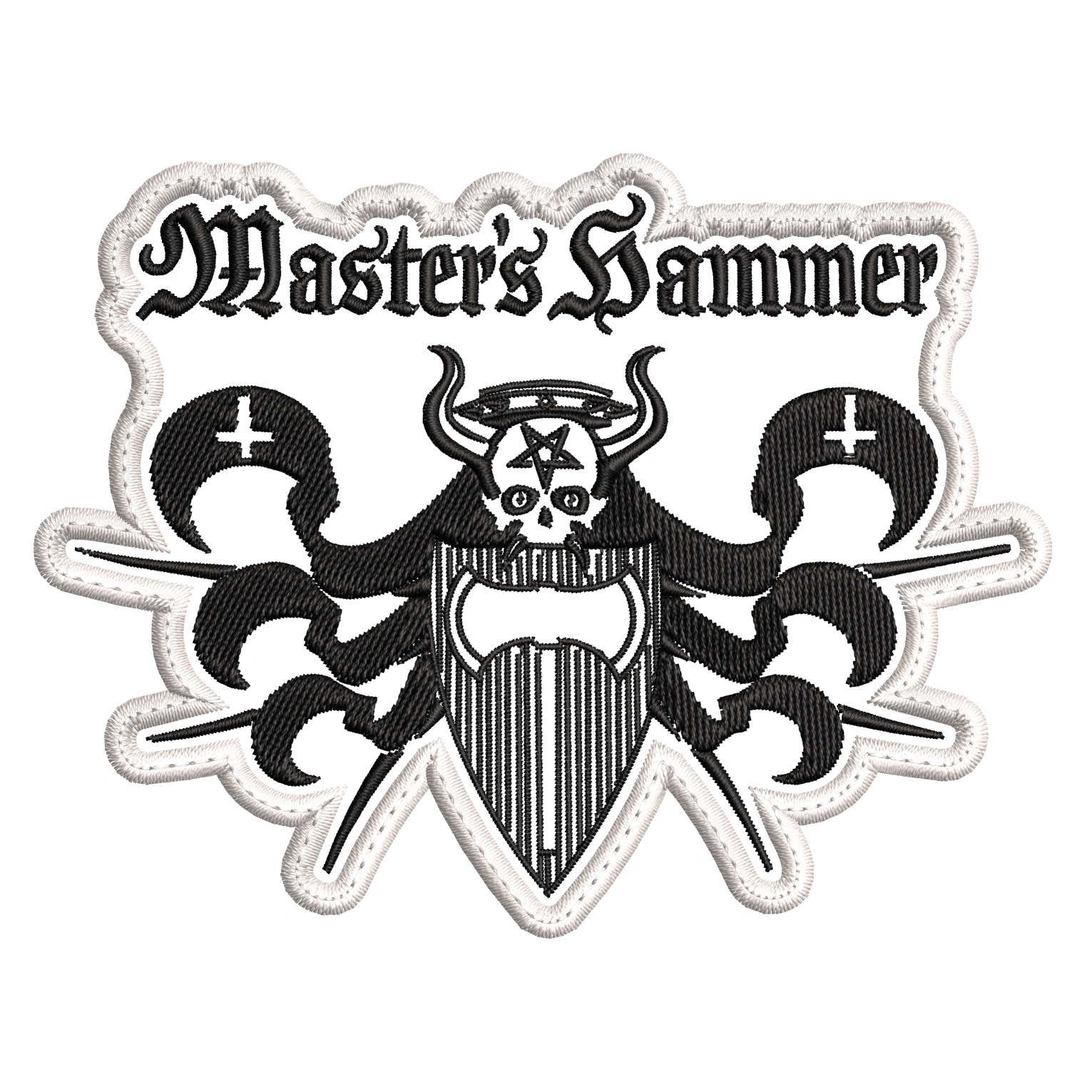 Parche Bordado MASTER´S HAMMER Metal