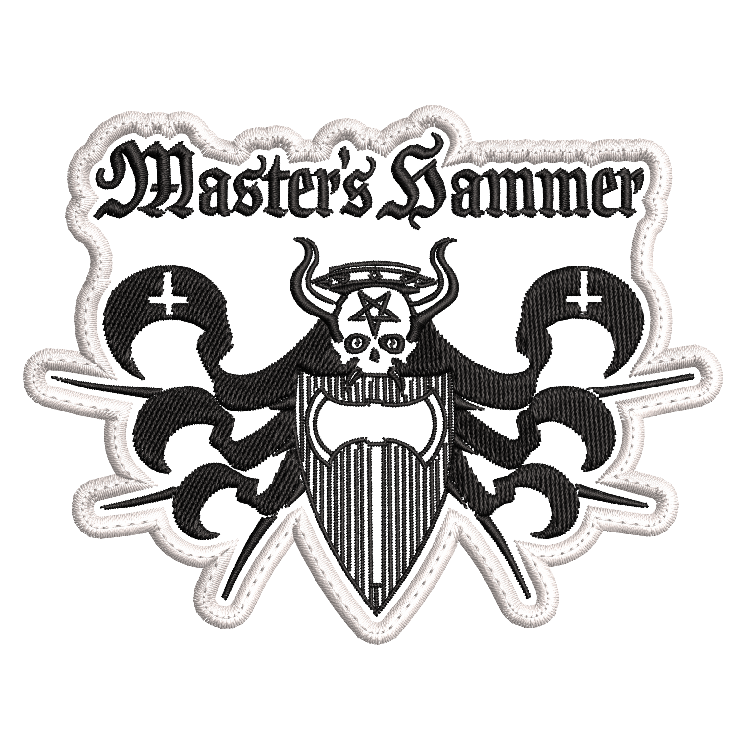 Parche Bordado MASTER´S HAMMER Metal