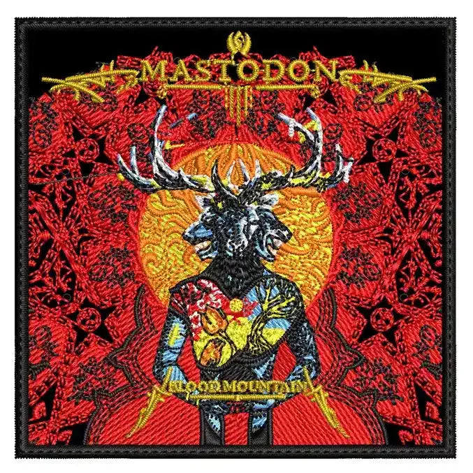 Parche Bordado MASTODON Metal Progresivo
