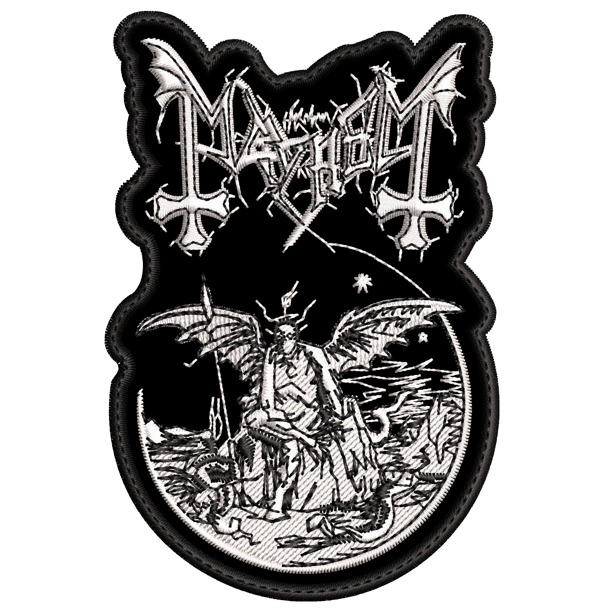 Parche Bordado MAYHEM Black Metal