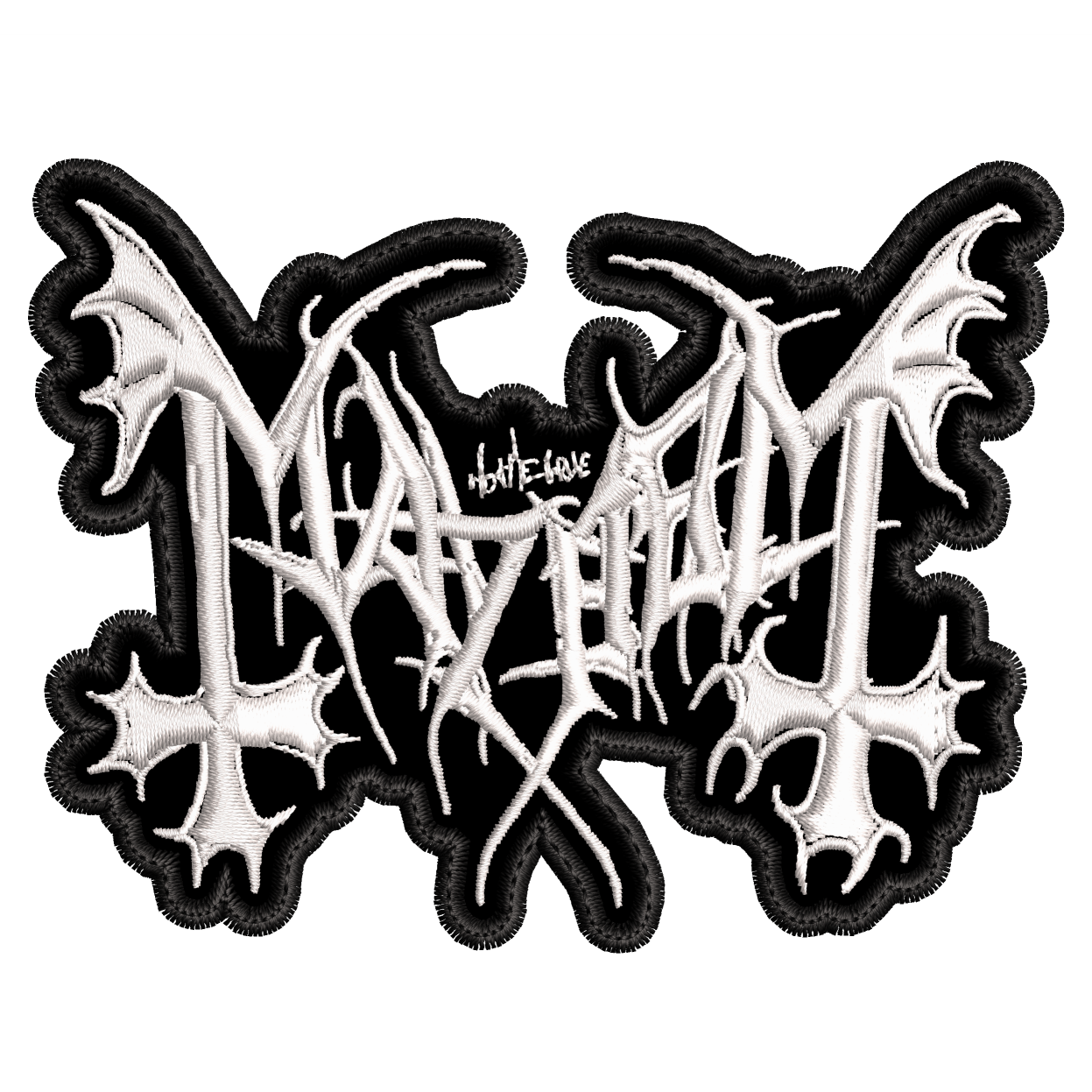 Parche Bordado MAYHEM Black Metal