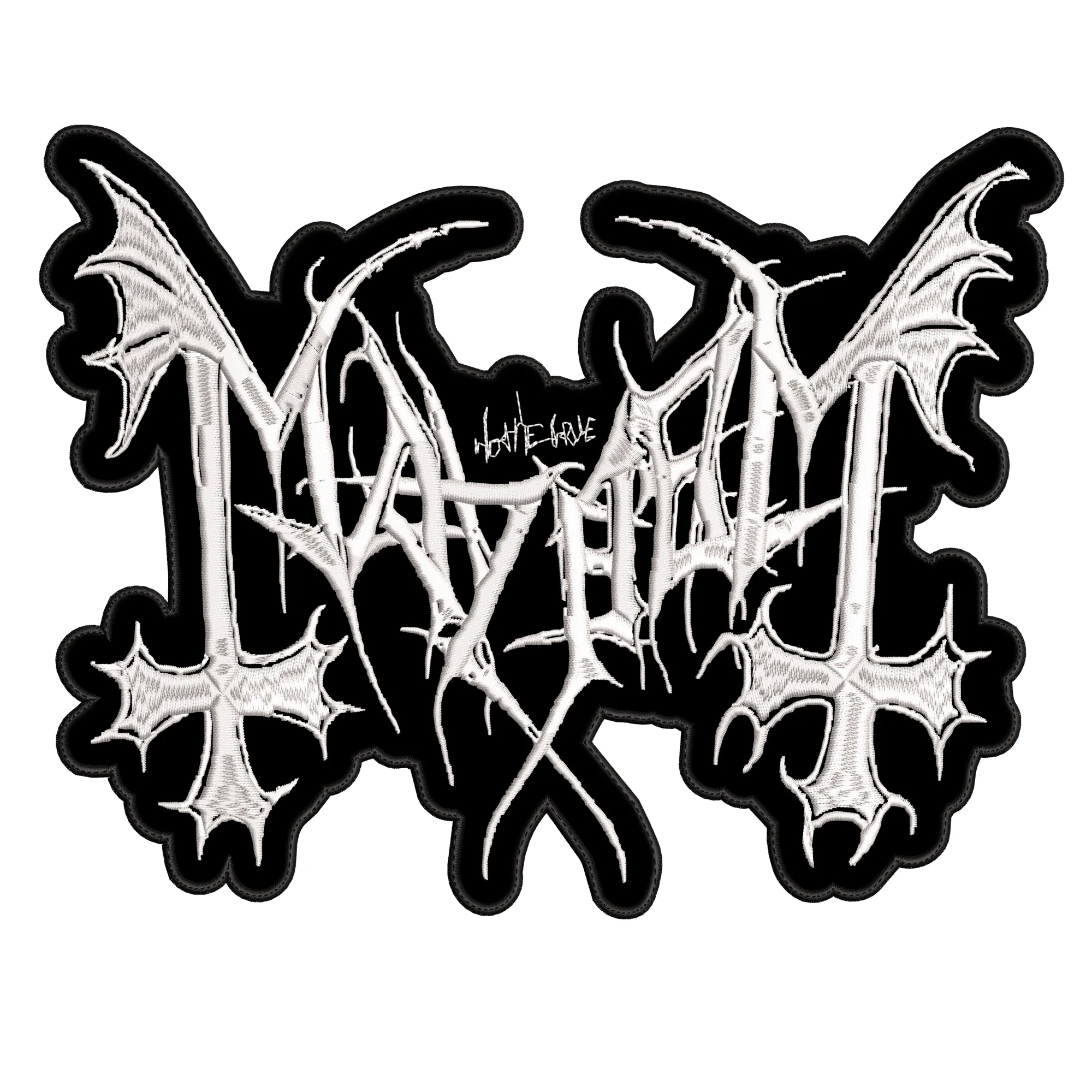 Espaldera Bordada MAYHEM Black Metal