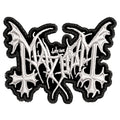 Parche Bordado Mini MAYHEM Black Metal