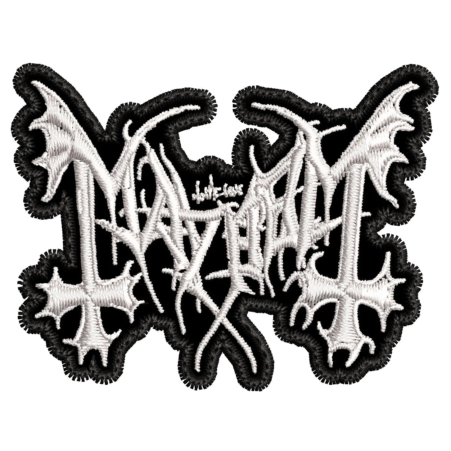 Parche Bordado Mini MAYHEM Black Metal